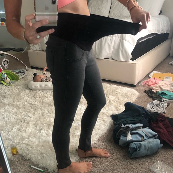 Indigo Blue Maternity Jeans - Picture 2 of 7